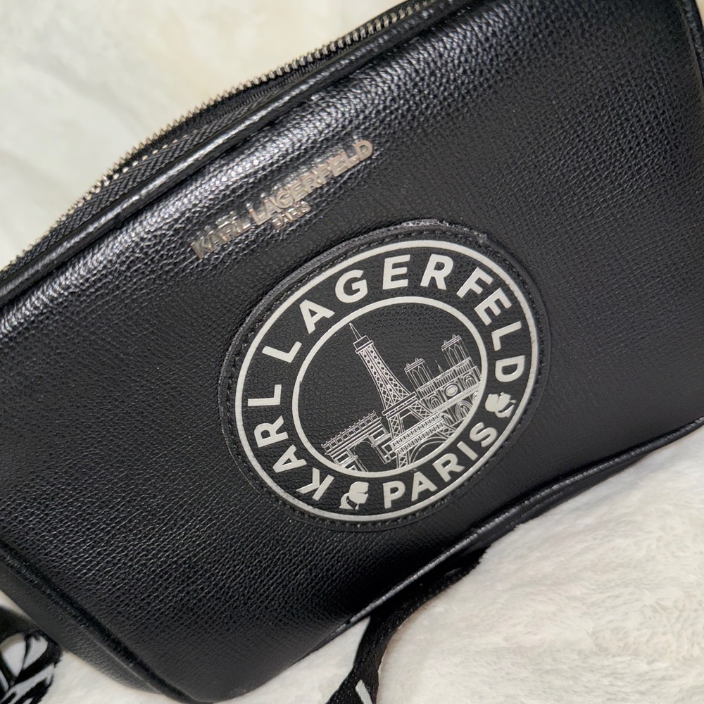 Karl Lagerfeld Black Crossbody Bag